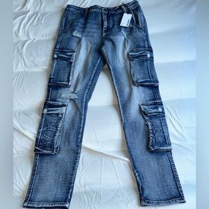 Rue21 Cargo Jeans Brand New/Never Worn